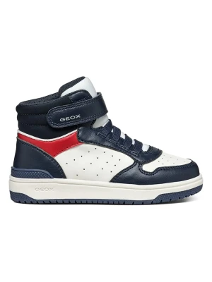 Geox Sneakersy "Washiba" w kolorze granatowo-białym rozmiar: 37