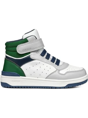 Geox Sneakersy "Washiba" w kolorze zielono-białym rozmiar: 26