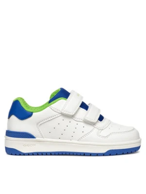 Geox Sneakersy WashibaJ46LQA 000BC C0293 S Biały