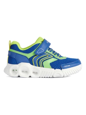 Geox Sneakersy "Wroom" w kolorze niebiesko-zielonym rozmiar: 33