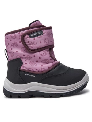 Geox Śniegowce B Flanfil Girl B Abx B263WG 0BCMN C0724 M Czarny