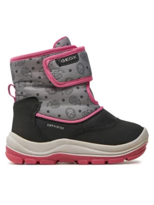 Geox Śniegowce B Flanfil Girl B Abx B263WG 0BCMN C9235 S Czarny