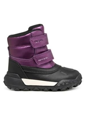 Geox Śniegowce B Trekkyup B Ab B566MC 0NFLV C7016 S Bordowy