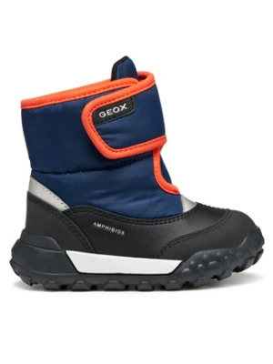 Geox Śniegowce B Trekkyup B Abx B566LA 054FU C0659 M Granatowy
