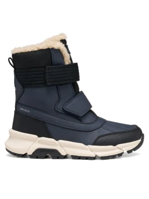 Geox Śniegowce J Flexyper Plus Boy B Abx J46LCF 0MEFU C4064 S Granatowy