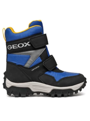 Geox Śniegowce J Himalaya Boy B Abx J46FRE 0FU50 C0042 D Niebieski