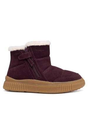 Geox Śniegowce J Laquinny Girl Wpf J66NFA 00022 C7357 M Bordowy