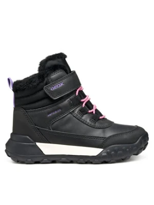 Geox Śniegowce J Trekkyup B Ab J46M7A 0MEMS C9266 M Czarny