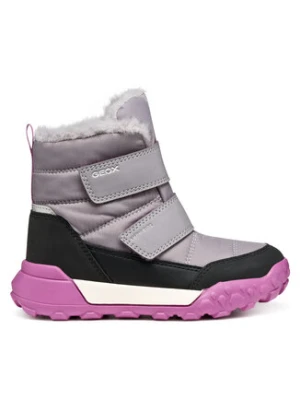 Geox Śniegowce J Trekkyup B Ab J46M7B 08V50 C1324 M Szary
