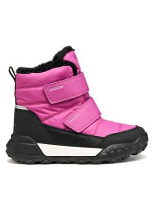 Geox Śniegowce J Trekkyup B Ab J46M7B 08V50 C8062 D Różowy