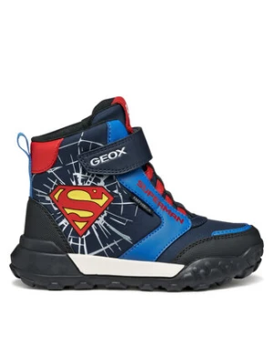Geox Śniegowce J Trekkyup B Abx J56MBC 054FU C0735 D Granatowy