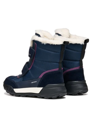 Geox Śniegowce J Trekkyup Girl B Abx J46M7E 08V22 C4269 S Granatowy
