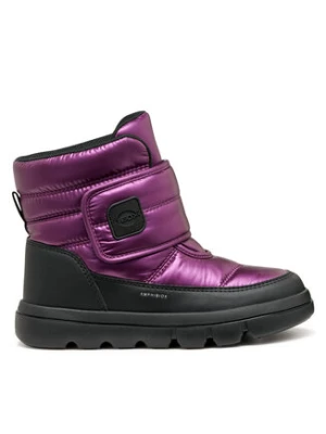 Geox Śniegowce J Willaboom B A J46HWC 0LVBC C8227 M Fioletowy