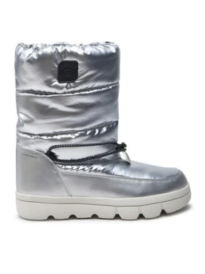 Geox Śniegowce J46HWB 0LVNF C1007 D Szary