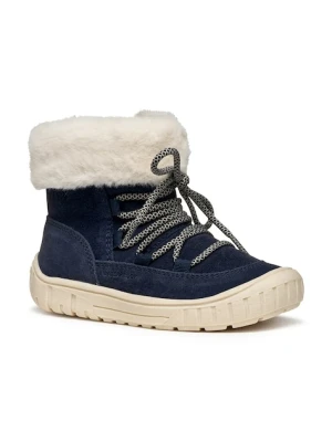 Geox śniegowce zamszowe dziecięce OMAR WPF