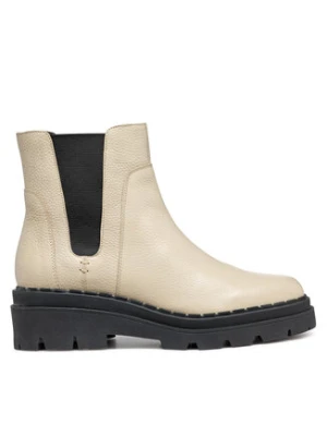 Geox Sztyblety D Felleny D46XEC 046NH C6182 Écru