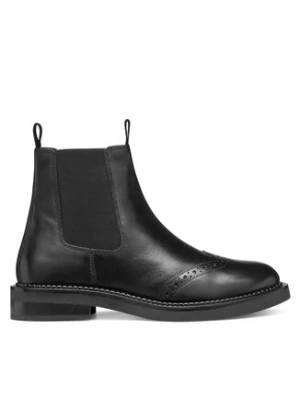 Geox Sztyblety D Serilda D56WYC 00043 C9999 Czarny