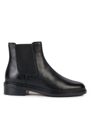 Geox Sztyblety D Walk Pleasure D36TGE 00043 C9999 Czarny