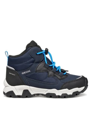 Geox Trekkingi J Magnetar B Abx J463ZC 050FU C4231 S Granatowy