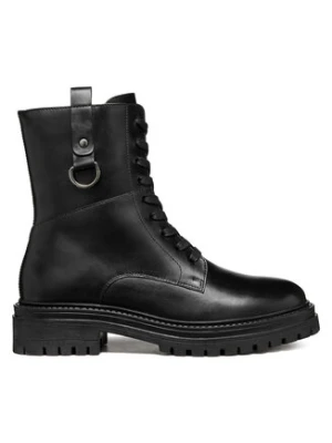 Geox Trzewiki D Iridea D46HRB 00043 C9999 Czarny