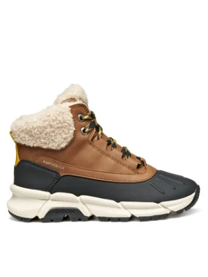 Geox Trzewiki J Flexyper Plus J56LCB 0ME50 C0324 S Brązowy