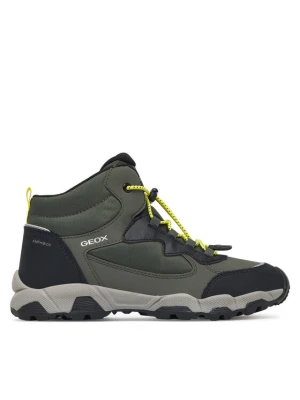 Geox Trzewiki J Magnetar Boy B Abx J463ZC 050FU C0914 D Zielony ciemny