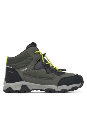 Geox Trzewiki J Magnetar Boy B Abx J463ZC 050FU C0914 S Zielony ciemny