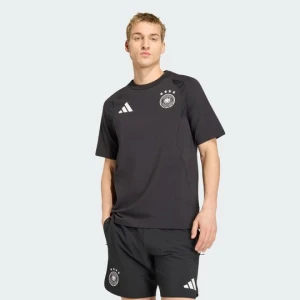 Germany Tiro Travel T-Shirt Adidas czarny