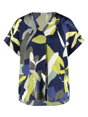 Gerry Weber Bluzka w kolorze granatowo-zielonym rozmiar: 46