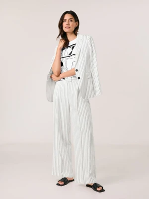 Gerry Weber Koszulka w kolorze biało-czarnym rozmiar: 46