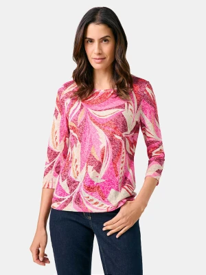 Gerry Weber Koszulka w kolorze kremowo-różowo-fioletowym rozmiar: 38