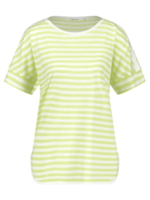 Gerry Weber Koszulka w kolorze żółto-białym rozmiar: 38
