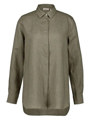 Gerry Weber Lniana bluzka w kolorze khaki rozmiar: 44
