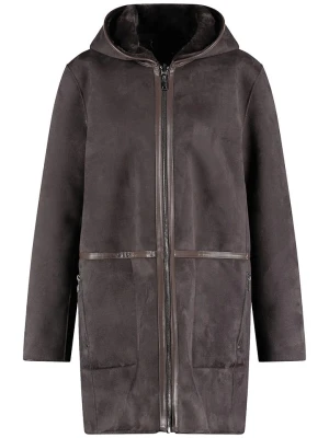 Gerry Weber Płaszcz przejściowy w kolorze ciemnobrązowym rozmiar: 48