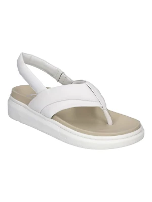 Gerry Weber Skórzane sandały w kolorze białym rozmiar: 41