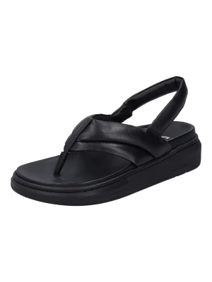 Gerry Weber Skórzane sandały w kolorze czarnym rozmiar: 40