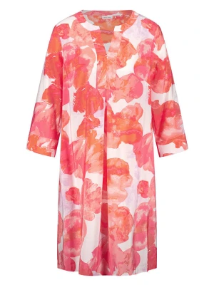 Gerry Weber Sukienka w kolorze biało-pomarańczowo-czerwonym rozmiar: 38