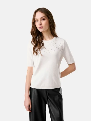 Gerry Weber Sweter w kolorze białym rozmiar: 38