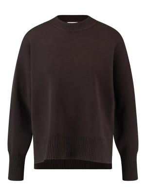 Gerry Weber Sweter w kolorze ciemnobrązowym rozmiar: 38