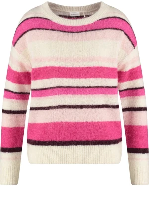 Gerry Weber Sweter w kolorze różowo-kremowym rozmiar: 42