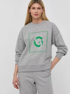 Zdjęcie produktu Gestuz bluza Tara damska kolor szary z aplikacją
