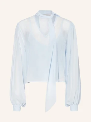 Gestuz Bluzka Z Kokardą Gzzurina blau