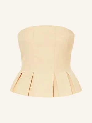 Gestuz Bluzka Z Odkrytymi Ramionami Gzstacy gelb