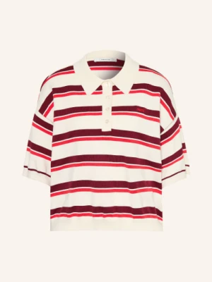 Gestuz Dzianinowa Koszulka Polo Gztaia rot