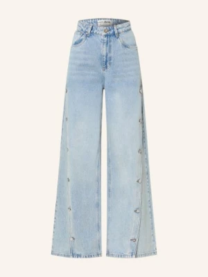 Gestuz Dżinsy Z Szerokimi Nogawkami Bxgstacie blau
