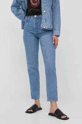 Gestuz jeansy Dena damskie high waist