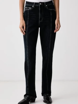 Gestuz jeansy slim fit damskie GZrosaly granatowy