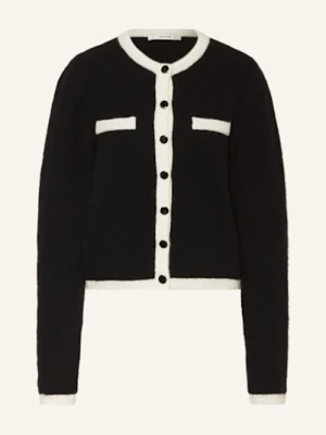 Gestuz Kardigan Gzalpha Z Dodatkiem Alpaki schwarz