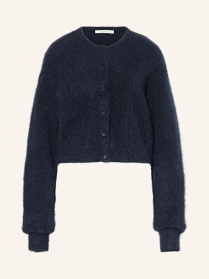 Gestuz Kardigan Gzdebbie Z Dodatkiem Moheru blau