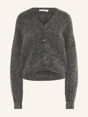 Gestuz Kardigan Gzdebbie Z Dodatkiem Moheru grau